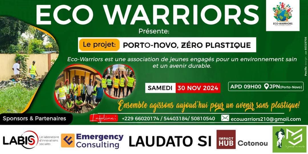 AS Dream Team, partenaire de « Porto-Novo, Zéro Plastique »